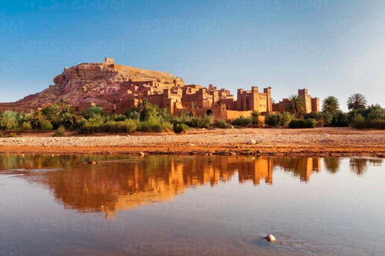 Ait Ben Haddou UNESCO kasbah in the Atlas foothills of Morocco